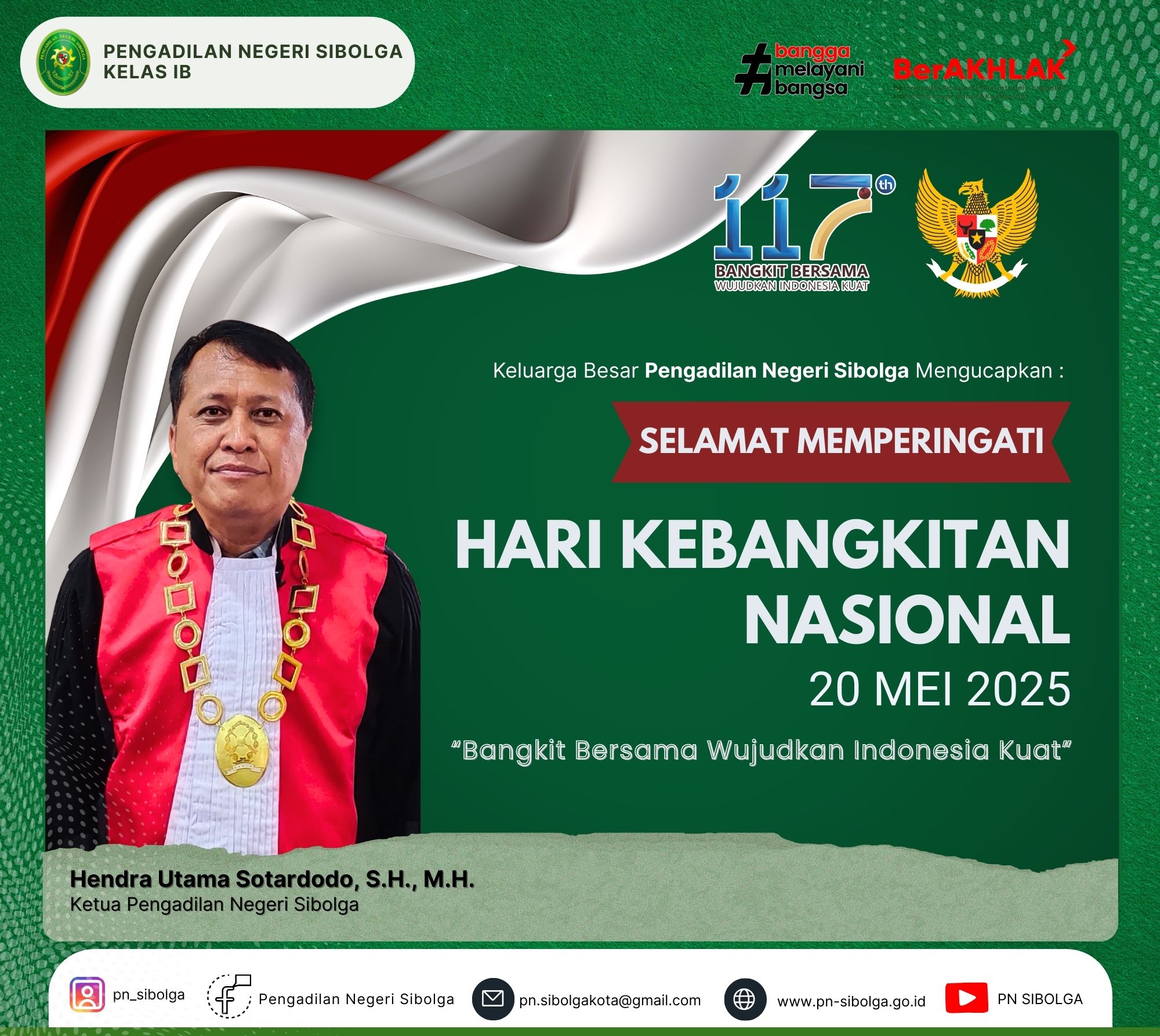 Selamat Memperingati Hari Kebangkitan Nasional Ke-117